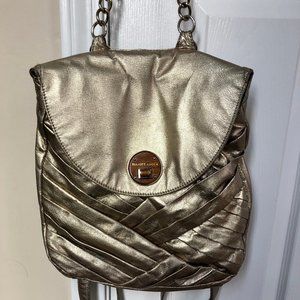 Elliott Lucca Teba Metallic leather convertible